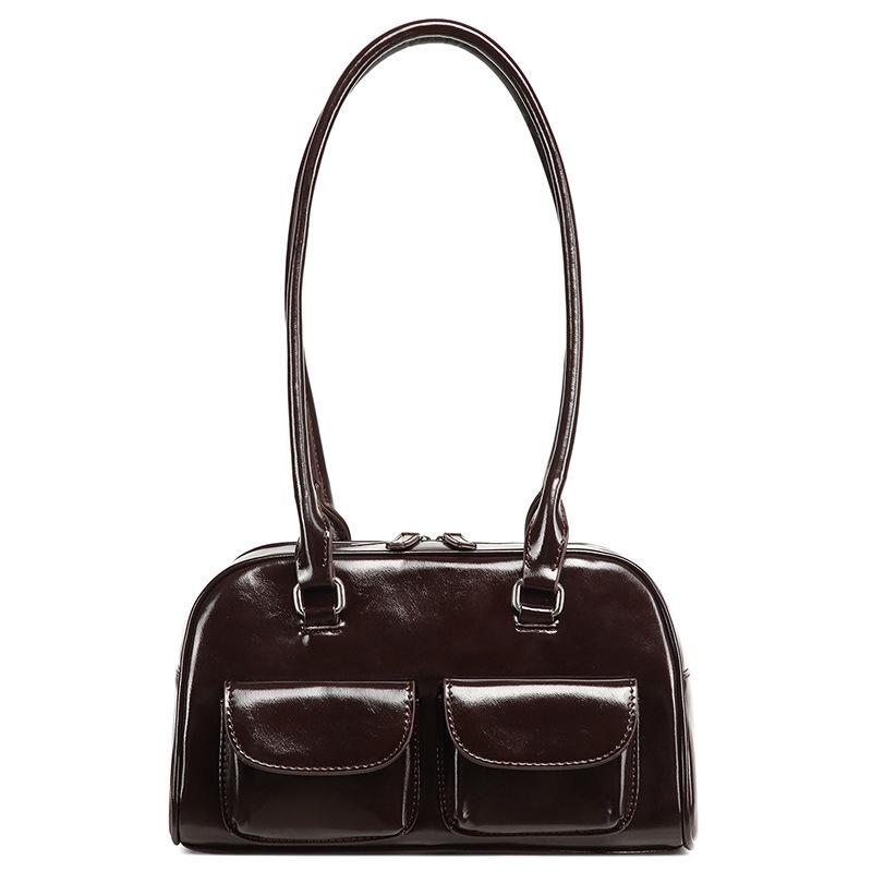

Niche Style Underarm Bag Fashionable Styling Shoulder Bag High-End Sense Portable Commuter Bag Women 28*12*17