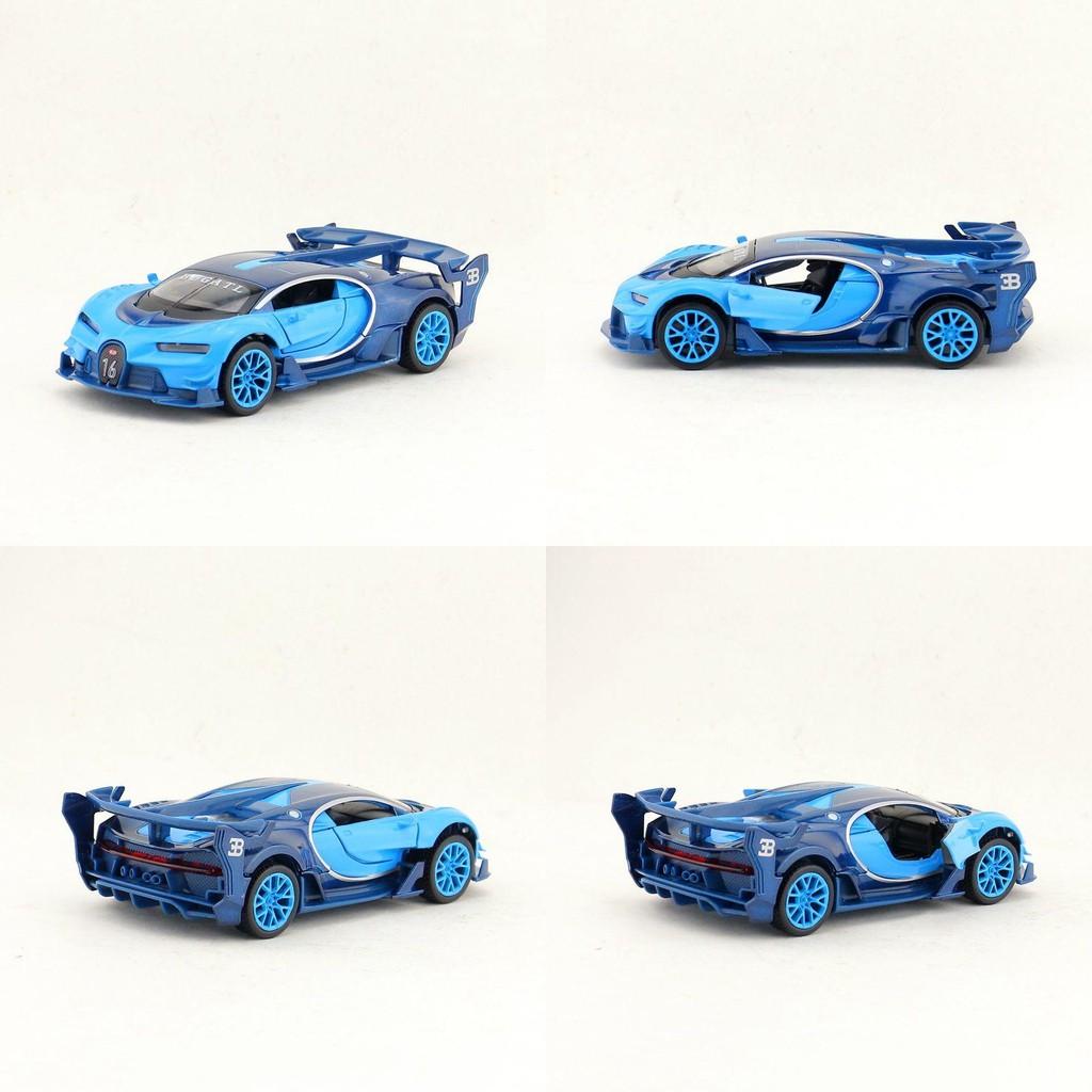 Alloy Bugatti Gt Car Model 132 Scale With Light Sound For Entertainment Kids