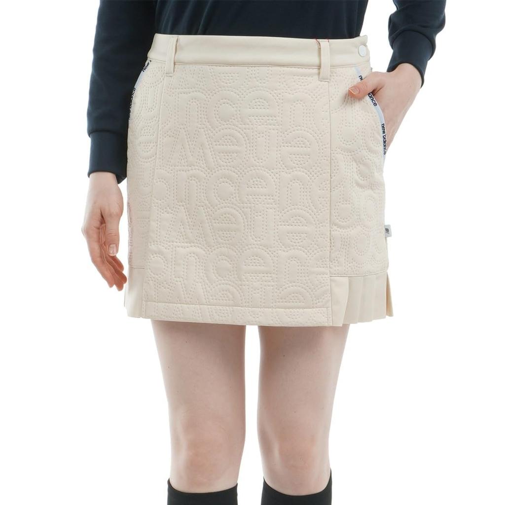 Golf Skirt Heat 1 [New Balance] (Stretchy, Windproof, Retention) / Women's / 012-4234504 040_Beige [M]