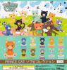 Uta No PRINCE CAT Soft Vinyl Collection Set of Gachapon Capsule Toy Prince-sama [Complete 11]