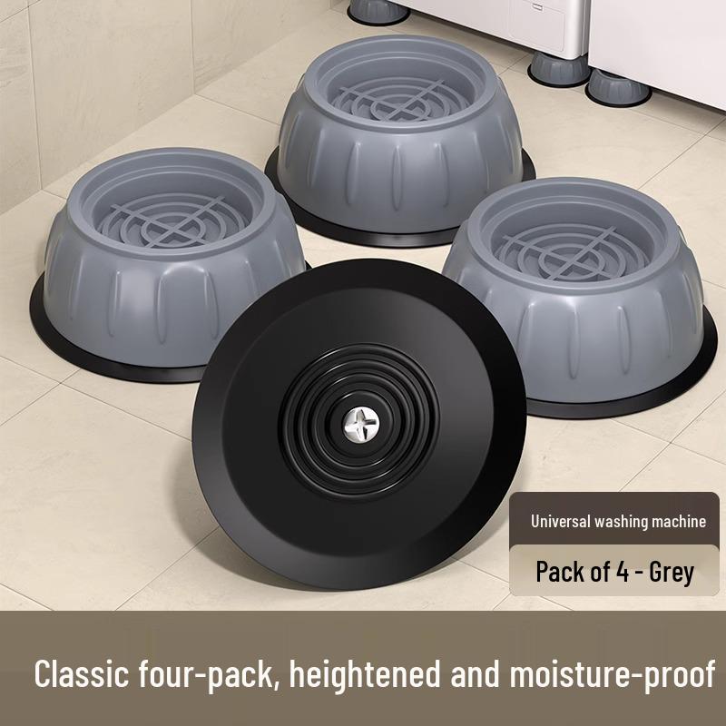 Universal Anti-Vibration Anti-Slip Silent Washer & Fridge Base Stand Pads