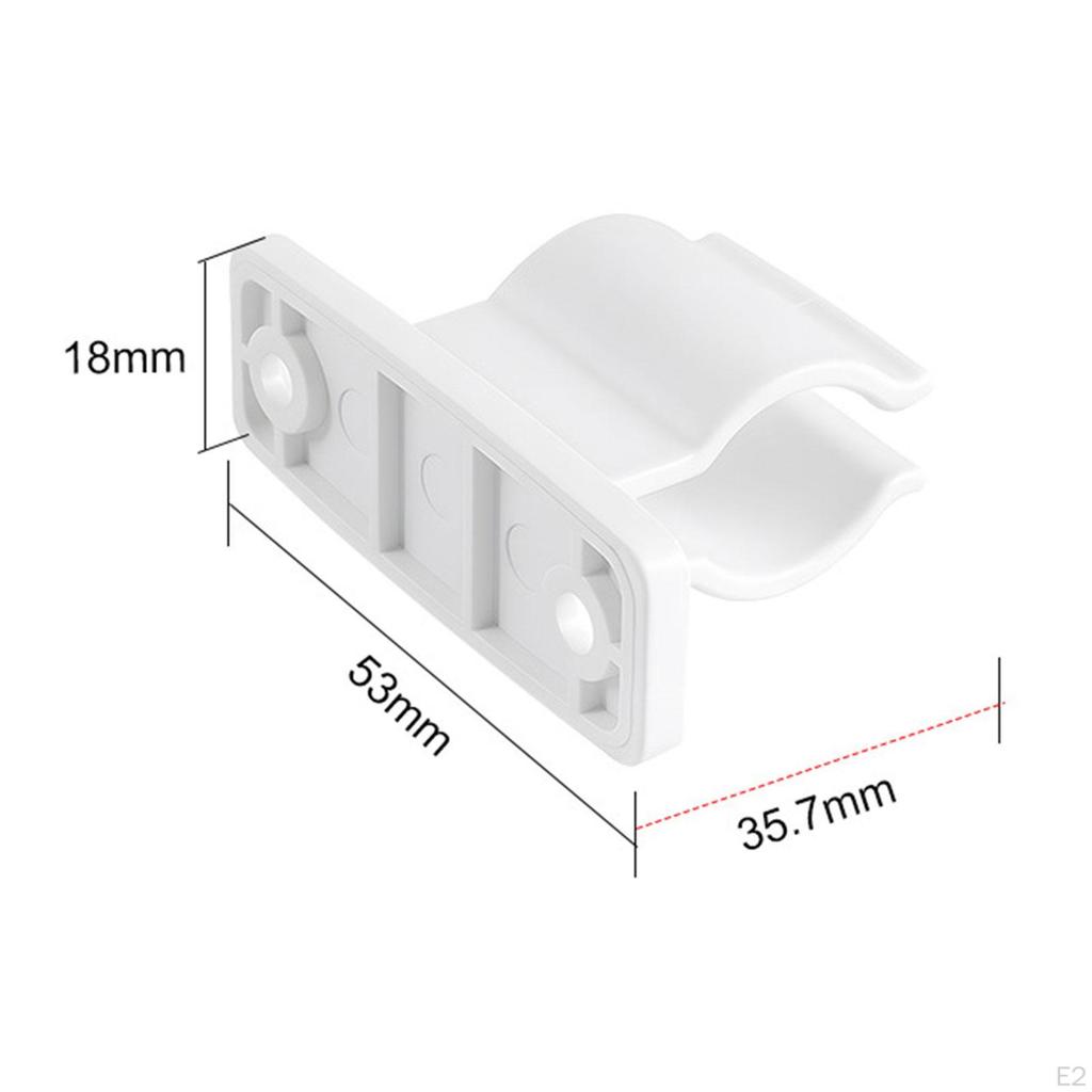 2 Pieces RV Awning Crank Handle Brackets Accessories Direct Replaces Space Saving Easy To Install