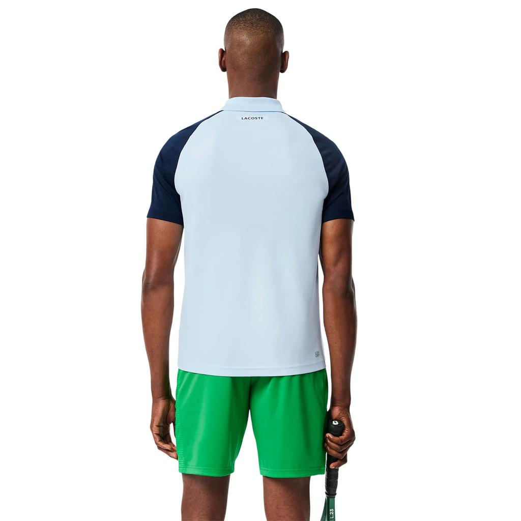 Lacoste Mens Colour Block Ultra Dry Tennis Polo Shirt