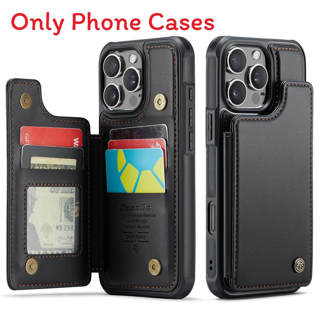 Card Holder Flip Case With Stand And Shockproof Pu Tpu For Home Office