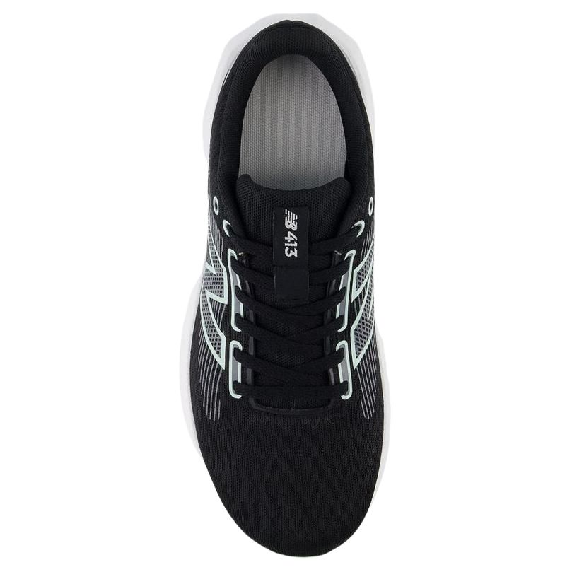 New Balance Nb 413 V3 Fashion Comfortable Durable Low-Top Running Shoes Women Sneaker Black Green W413LG3