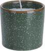 Decorative paraffin candle in stoneware 6 x 7 cm