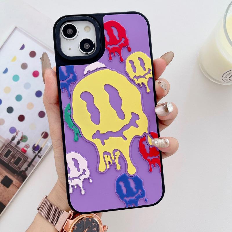 

3D Skull Silicone Anti-Slip Phone Case for iPhone 14 Pro/13 Pro Max iPhone 16 Pro Max