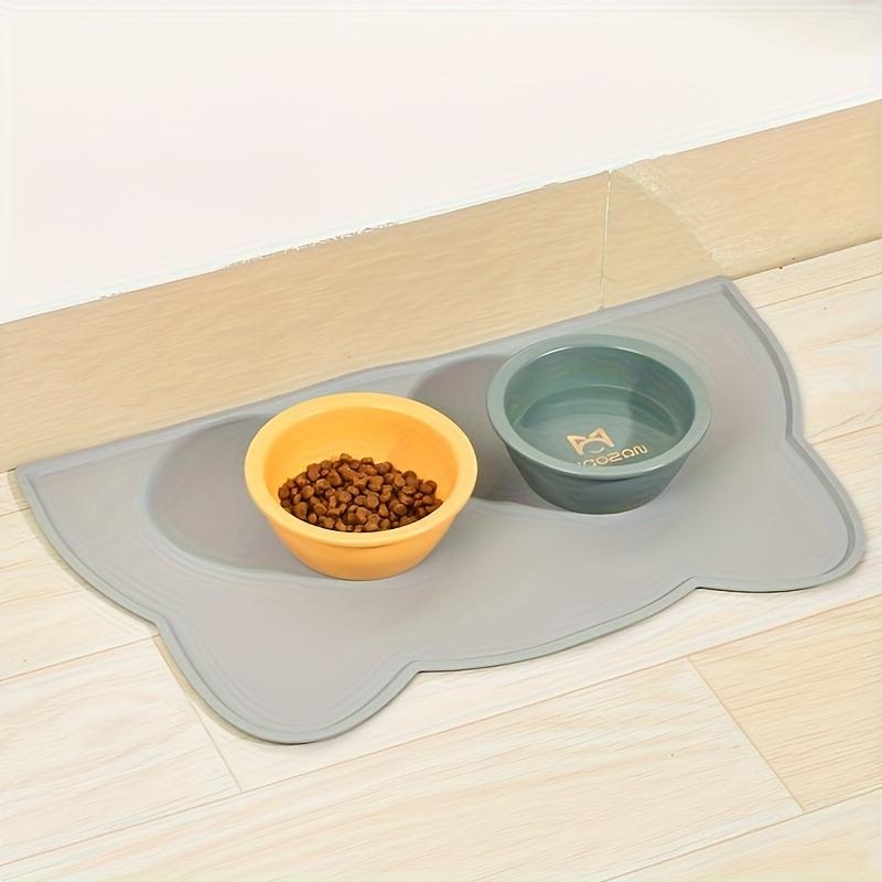 Pet Feeding Mat for Dogs & Cats, Spill-proof, Non-slip, Waterproof and Easy-to-clean Daily Necessities Pet Silicone Placemats Cat and Dog Placemats