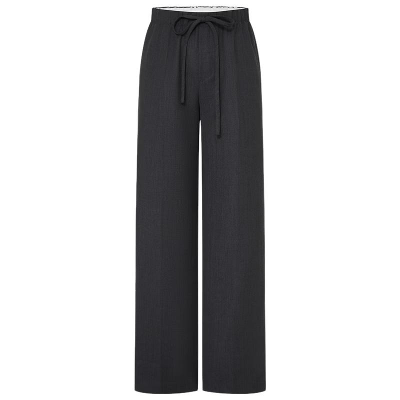 Edition Elite Wardrobe Wool Blend Straight-Leg Trousers