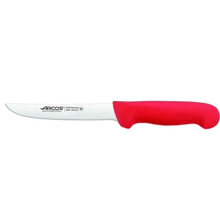 Couteau à désosser - ARCOS - Prof 294522 - Acier inoxydable NITRUM - Mango ergonomique - 16 cm