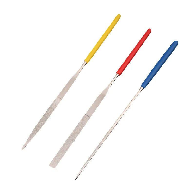 1Pc Wood and Ceramic Carving Hand Tool Petite Diamond Rasp Files for Metal and Jewelry Polishing