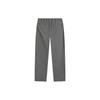 Li Ning CF Su Series Solid Color Mid Waist Straight Loose Knitted Sports Pants Men Pants AYKU621-1