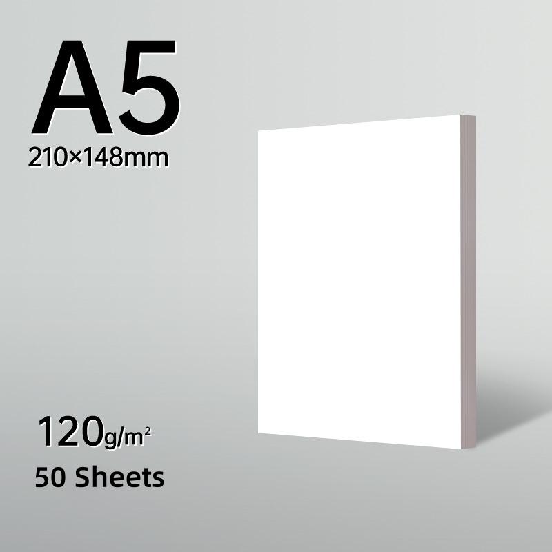 20/50 Sheets Marker Paper 120g A4/A5 Drawing Paper Pad for Acrylic Markers Color Pencils Charcoal Pencil Needle Pen Art Supplies