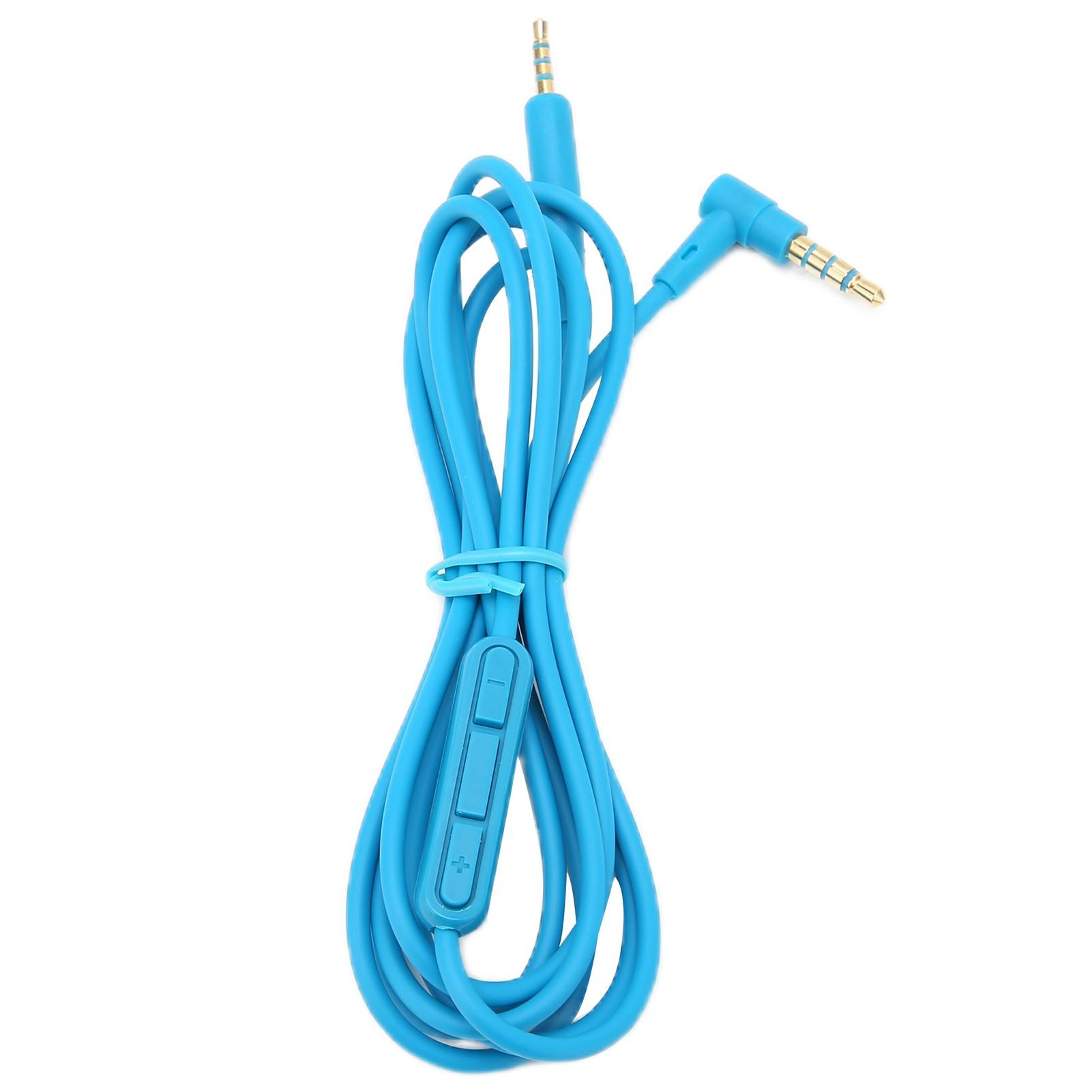 

Replacement o Cable Headphone Cable with in Line Mic Volume Control for QC25 QC35 синий