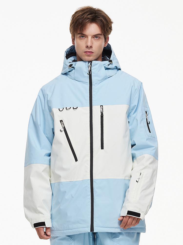Men's and Women's Waterproof Ski Suit 2024-2025: Windproof, Warm Single/Double Board Jacket for Outdoor