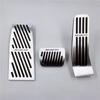 For Mazda 3 CX-30 CX50      2024 Aluminum Car Accelerator Pedal Cover Gas Brake Rest Foot Non-Slips Sticker