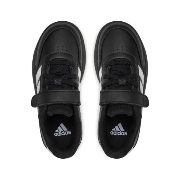 Adidas Breaknet 2.0 Comfortable Versatile Non-Slip Durable Low-Top Kids Skate Shoes Kids Skate Shoes Black IE3793