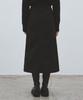 Nigaennikol Slit H Long Skirt_Black