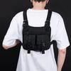 Unisex Chest Bag Multi-pockets Hip Hop Streetwear Lightweight Running Vest Backpacks  Phone Storage
