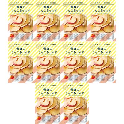 Snack TIMES Aomori Apple Chips 18g X 10 Bags