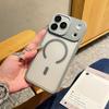 For IPhone 17 Promax Phone Case with Skin Texture Matte Magnetic Suction for Apple 16 All Inclusive with Lens Film Protective Cover