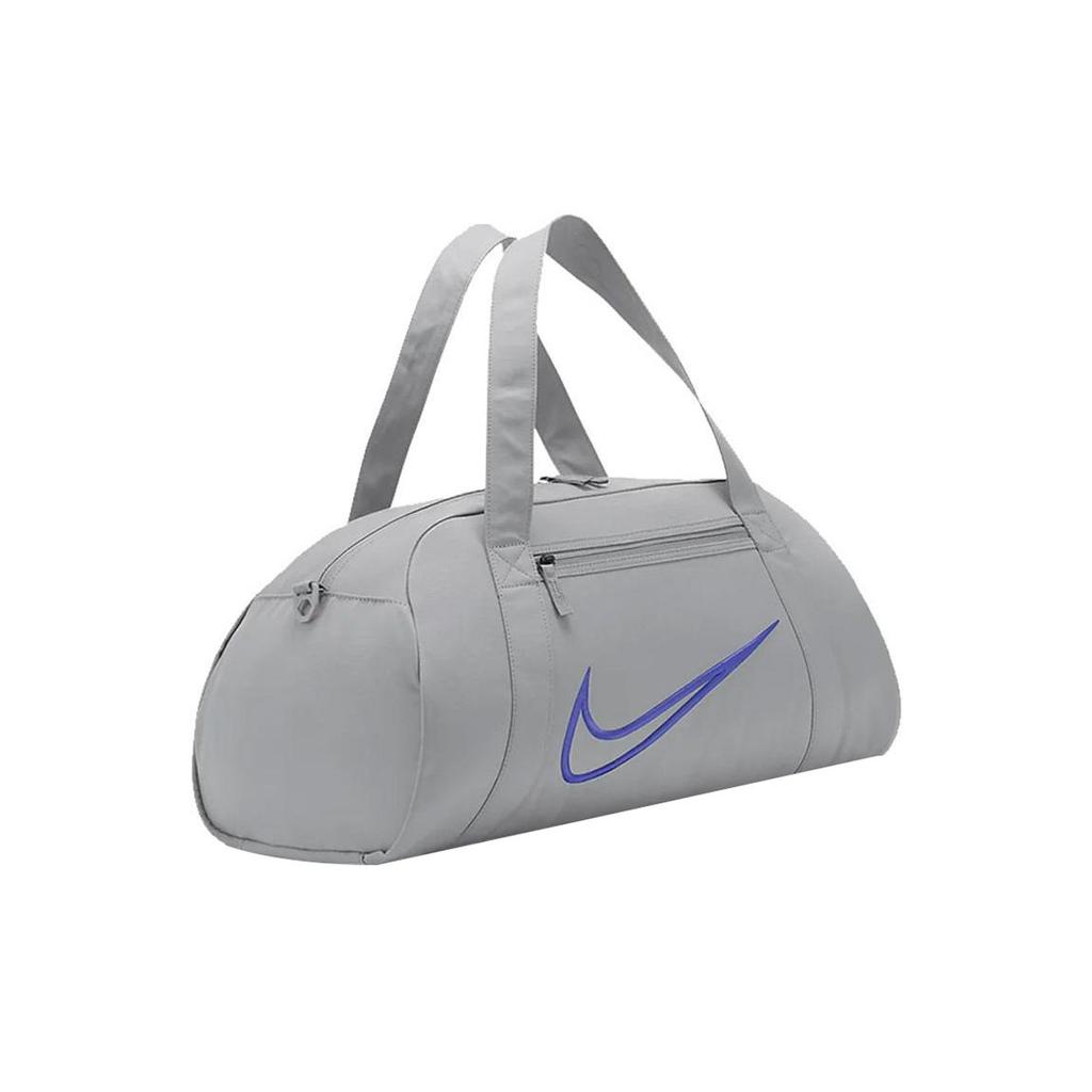 Nike Gym Club Large Capacity Logo Training Bag Women Gym Bag Blue Gray DA1746-012