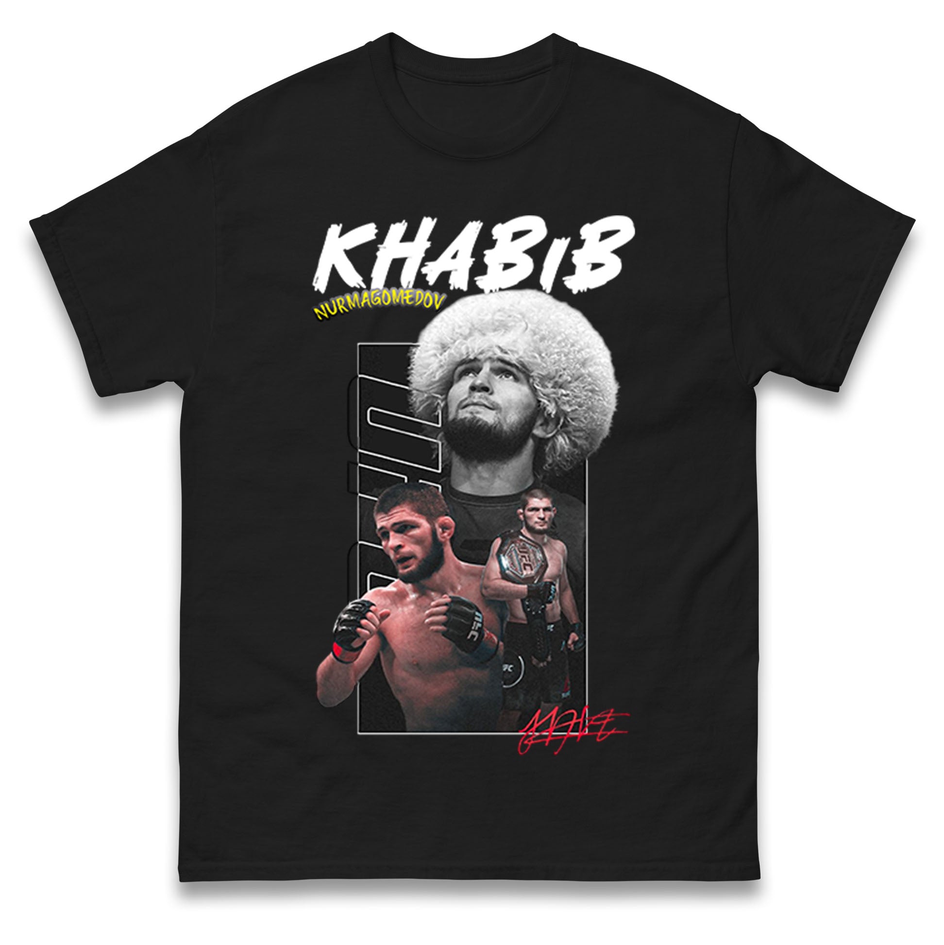 Khabib Nurmagomedov T Shirt Tshirt Mens Womens Unisex Tops Tees M