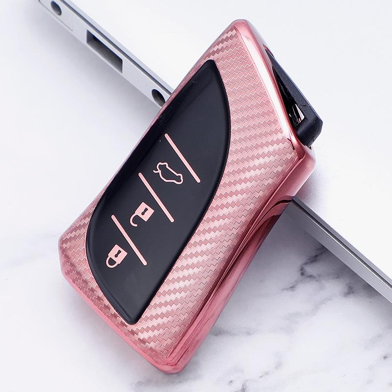 Pouzdro na klíče z uhlíkových vláken pro Lexus UX260, pro 9 modelů včetně ES200 a LS500