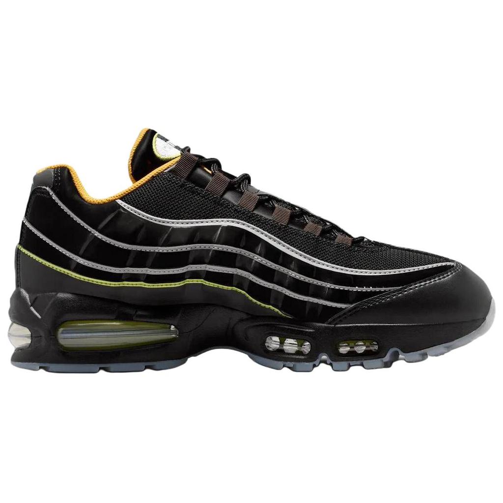Nike Air Max 95 Big Bubble - Korea Unisex Sneakers Black Gold-Leaf-Pear-White IR5901-010