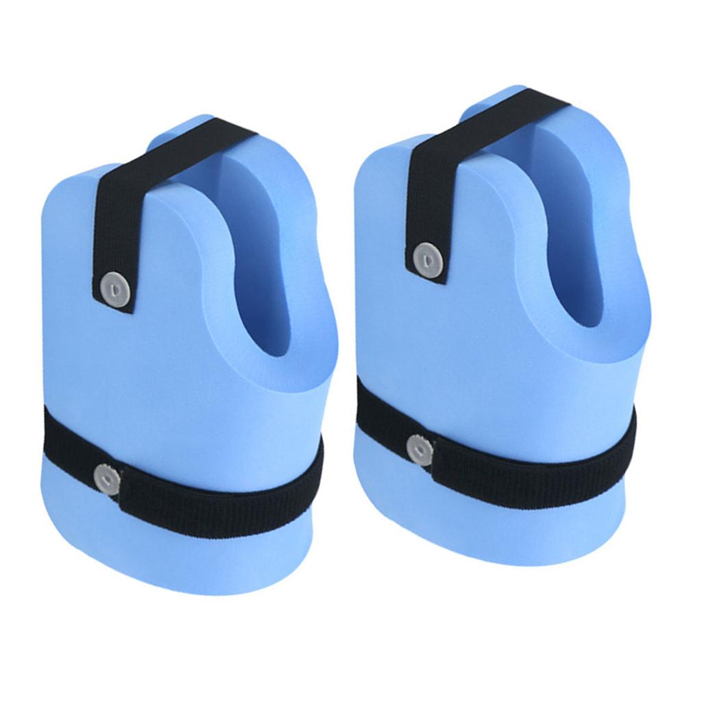 Portable Adjustable Foam Swim Aquatic Cuffs 2Pcs Water Aerobics Exercise Set Swimming Accessory for Arms And Ankles