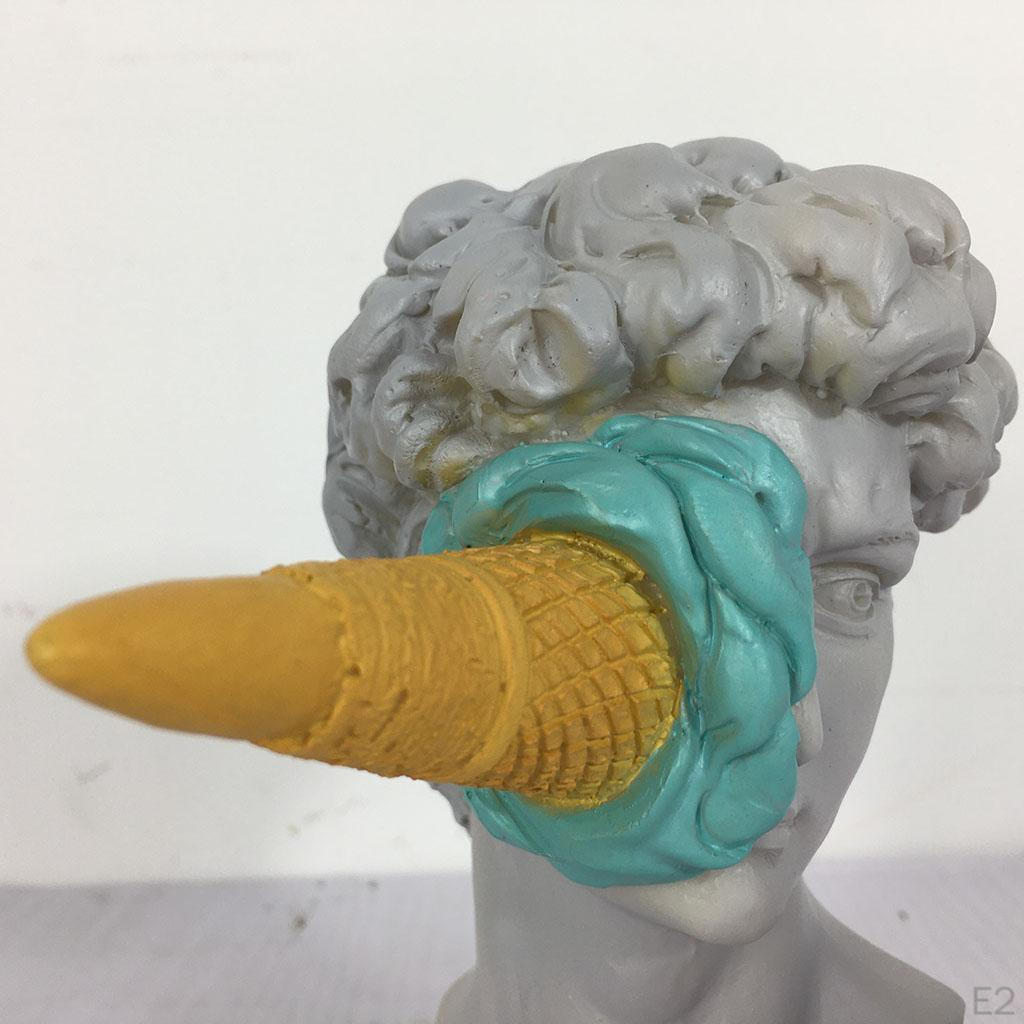 6.3 Inch Classic Resin Bust of Sculpture Statue Figurine for Home Decor