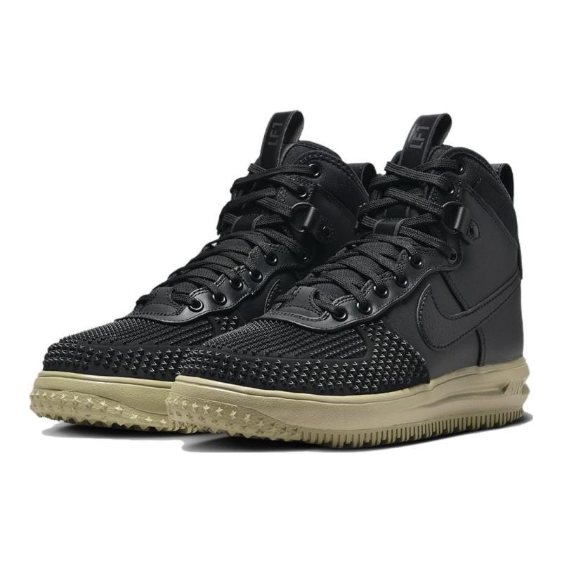 Nike Air Force 1 Duckboot Black Neutral Olive  Sneakers  DZ5320-001
