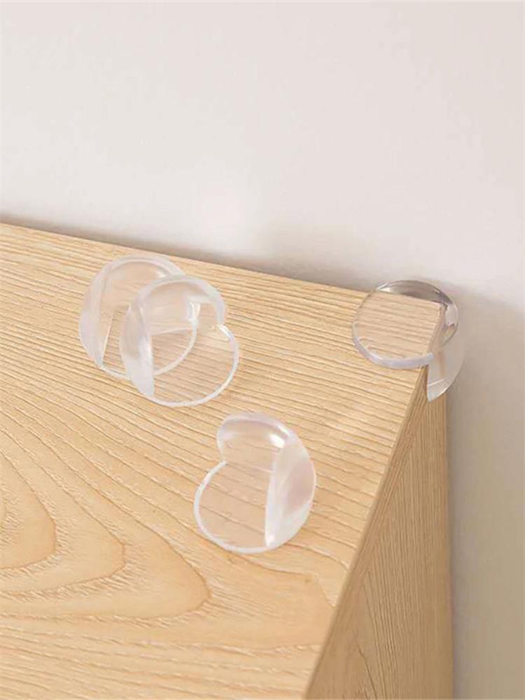 12Pcs Child Baby Safety PVC Protector Table Corner Edge Protection Cover Anticollision Edge & Guards