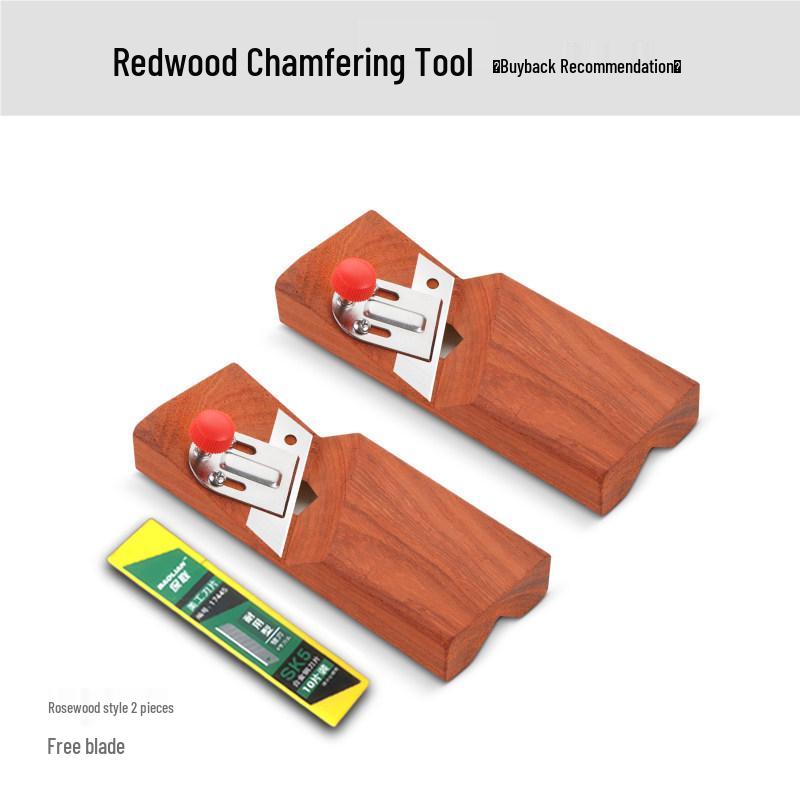 45° V-Groove Gypsum Board Chamfering Planer - Sound-Absorbing Woodworking Tool