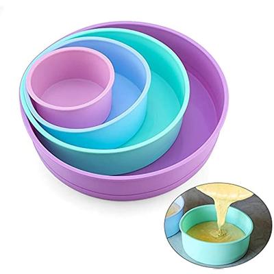 1 STÜCK Runde Form Silikon Kleine Kuchen Backform Mousse Fondant Zylinderform Für Gebäck Dessert Gelee Großhandel