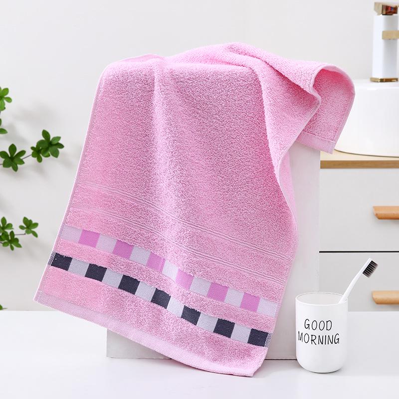 100% Cotton Thickened Bath & Face Towel - Soft, Absorbent, Adult Use, Perfect Gift