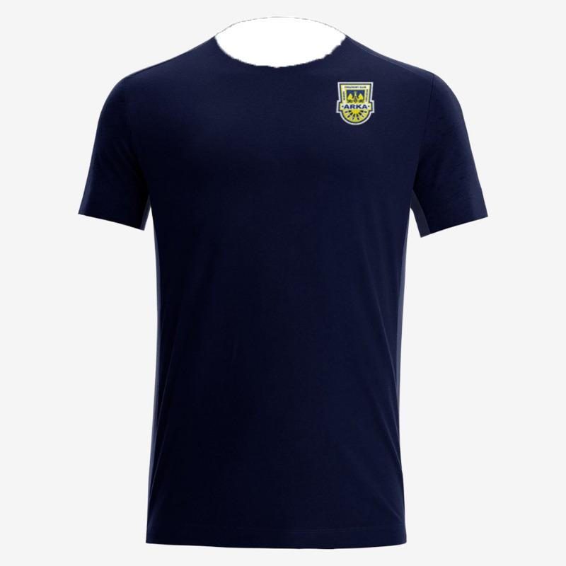 Camiseta Multicolor Unisex del Club de Fútbol Arka Gdynia de Polonia Secado Rápido Cuello Redondo Casual Manga Corta para Aficionados