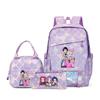 Witch Hunters Three-Piece Backpack Kpop Demon Unters Printed Backpack Lunch Bag