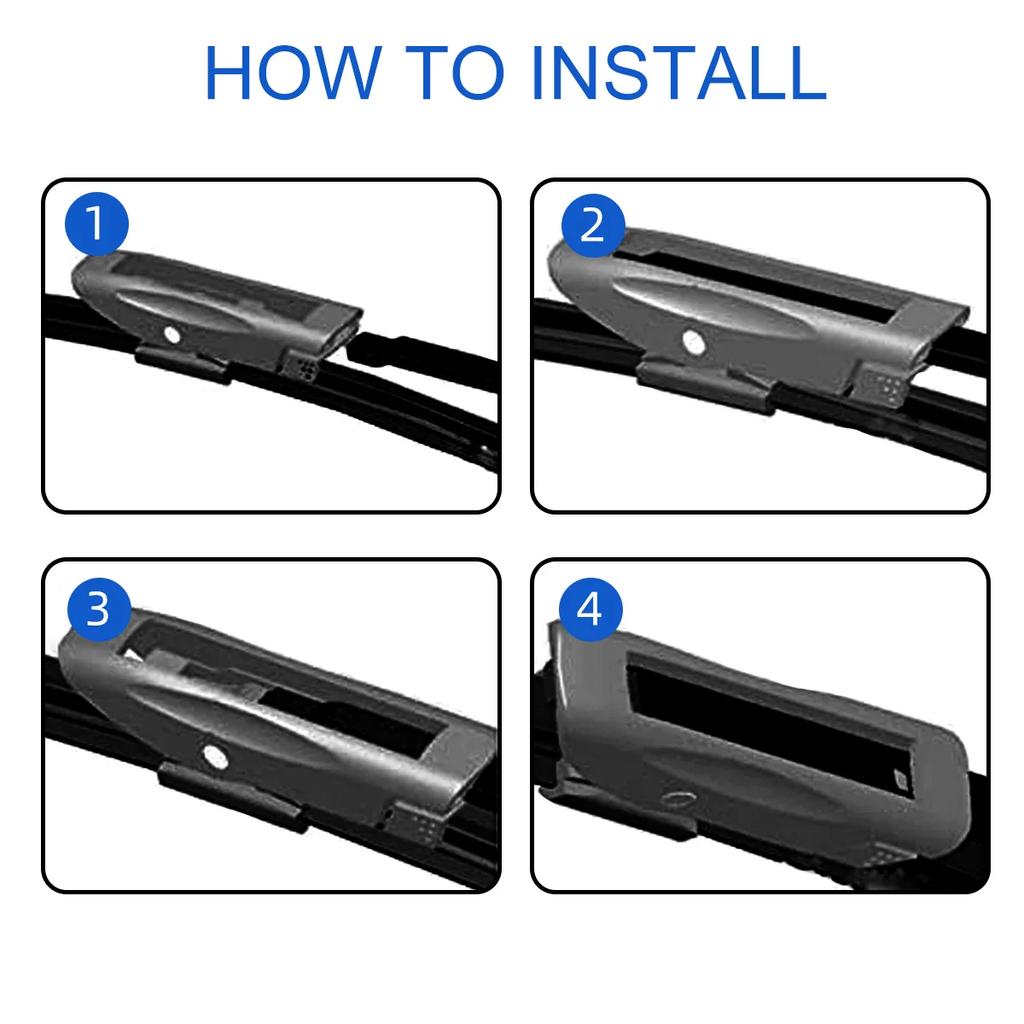 For Citroen C3 Picasso 2011-2017 24"+16"+11" Front Rear Wiper Blades Windshield Windscreen Window Cutter Accessories 2016 2017