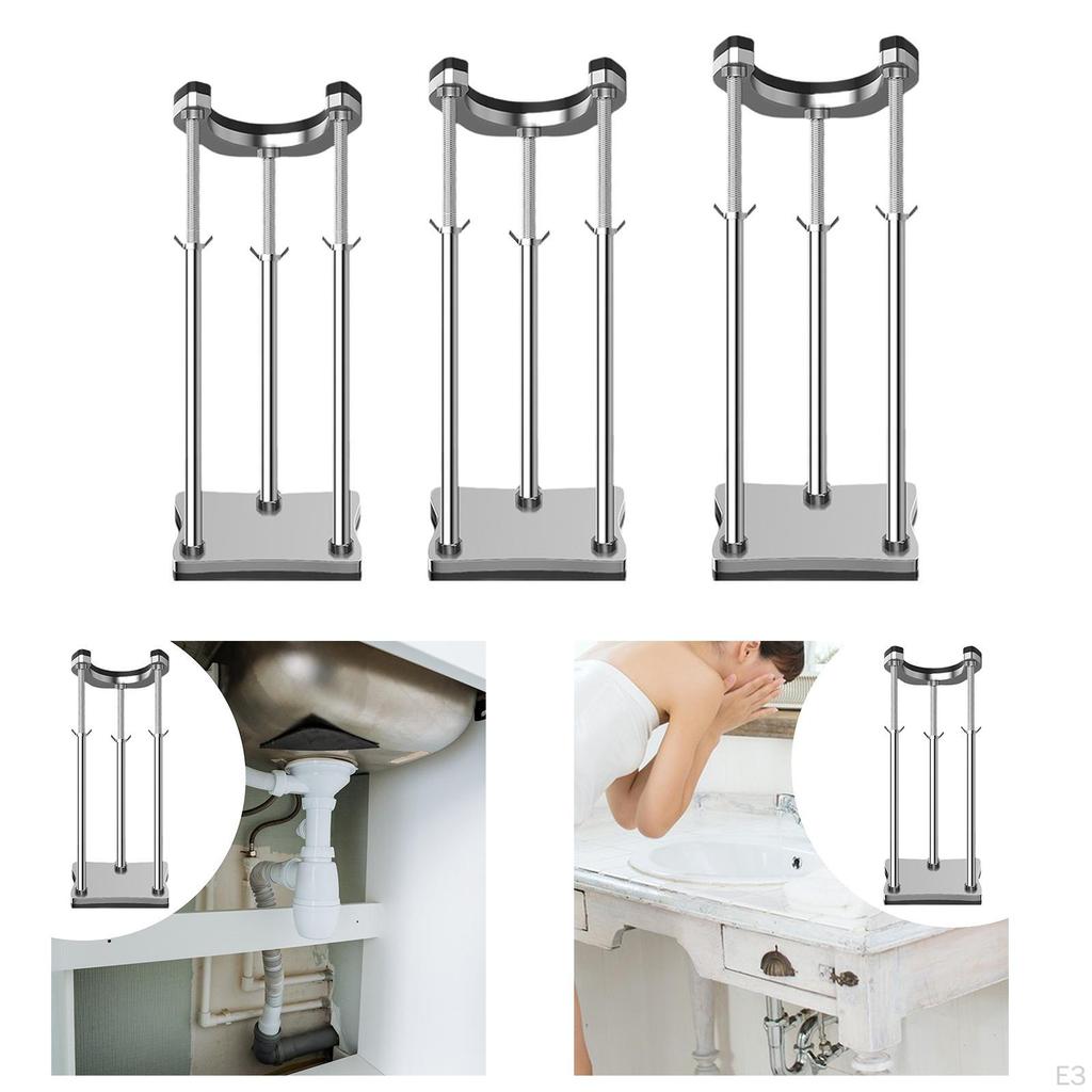 Monteringsfästen för handfat för stöd vid underlimning