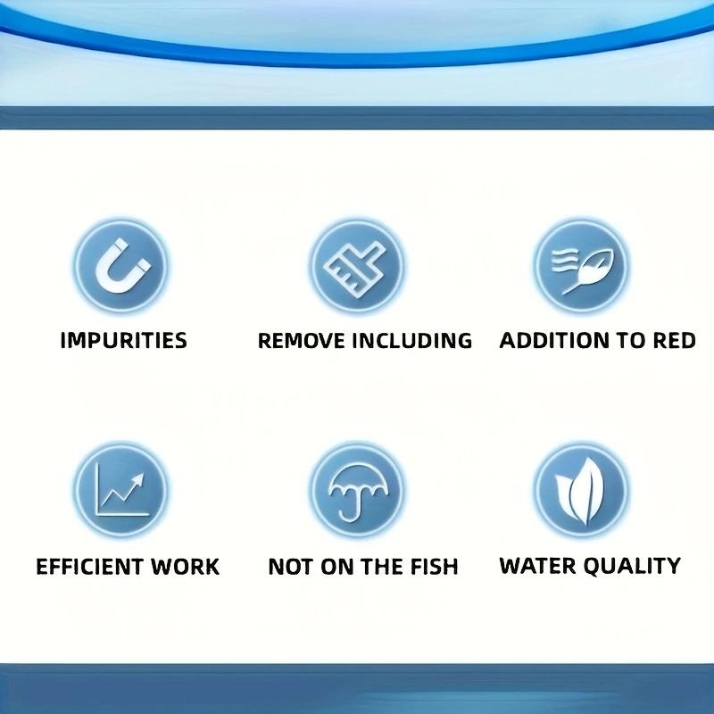 100pcs Fish tank color absorbing sheet water filtration tool