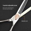 Premium Stainless Steel Hairdressing Scissors Set - Straight & Thinning Shears for Professional Salon Use