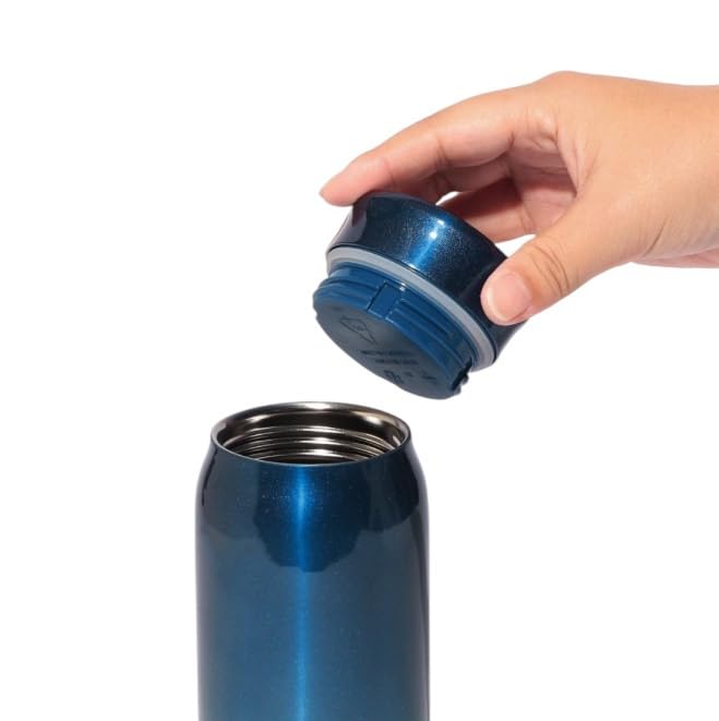 STARBUCKS Reserve® Stainless Steel Bottle, Blue & Silver, 591ml