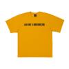 Aimnaseohyumeonbiing I Am Not A Humanbeing Short Sleeve T-Shirt - Mustard