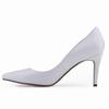 Sexy High Heels Woman Pumps 8 CM Fashion Pointed  Heel Women Shoes Elegant Black Red Job Wedding Pump Plus Size
