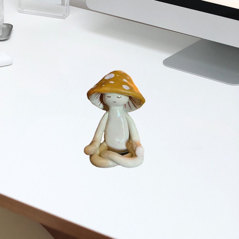 Simulation Mushroom Tabletop Decoration Mushroom Miniatures Figurines  Desktop Decor