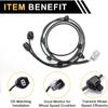 ABS Wheel Speed Sensor ABS Sensor Anti-Lock Braking System Sensor No.8951604070/1P3783 for Toyota Tacoma 2005-2015 1 Pc Rear Left Right