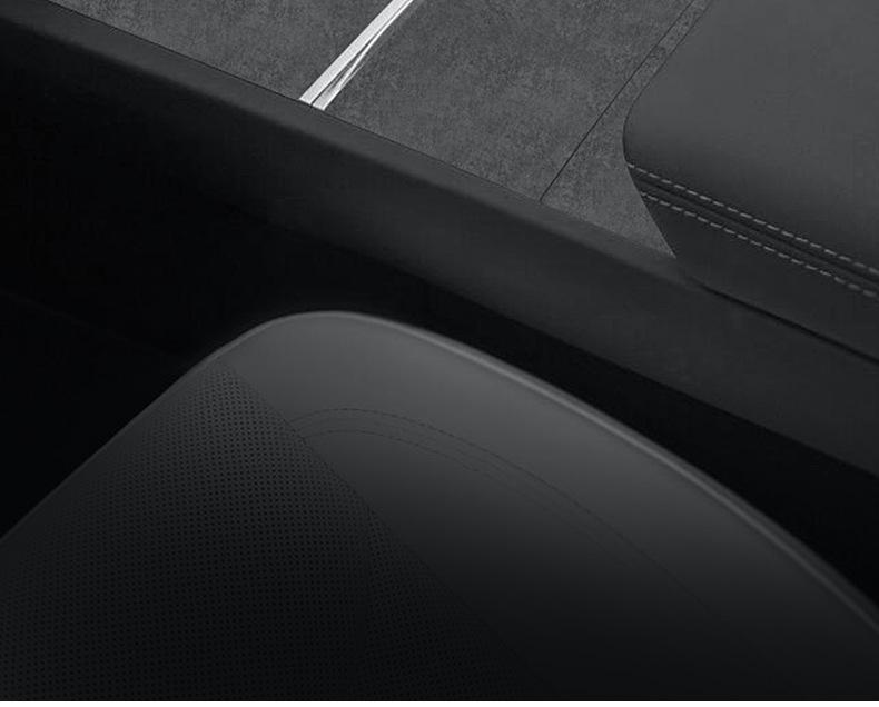 Tesla Model 3 Refresh Alcantara Suede Console Panel Cover