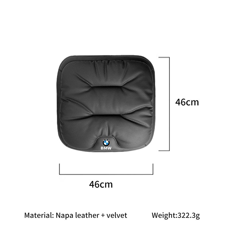 BAGV1 2026 Car Sticker Car Seat Anti-slip Mats Velvet Memory Foam Rebound Cushion For BMW E46 E90 E60 F10 E39 F30 E36 F20 E87 E90 E70