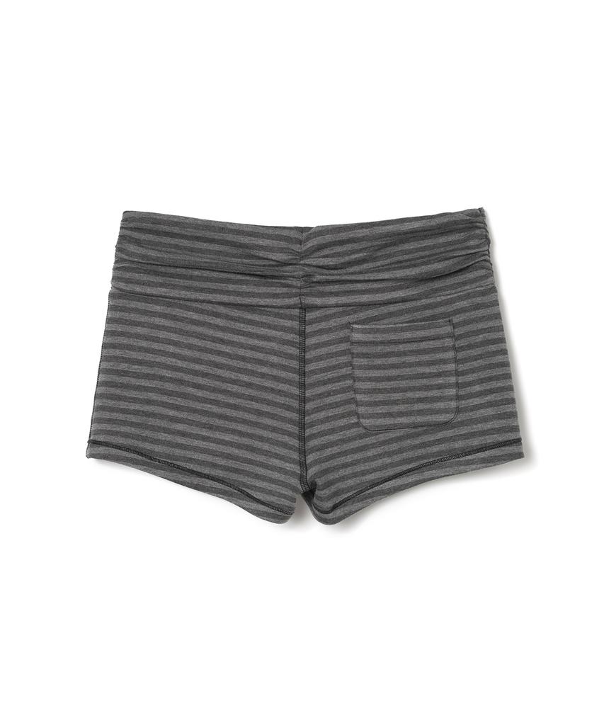 MILLO WOMEN Jersey Micro Shorts [Charcoal]